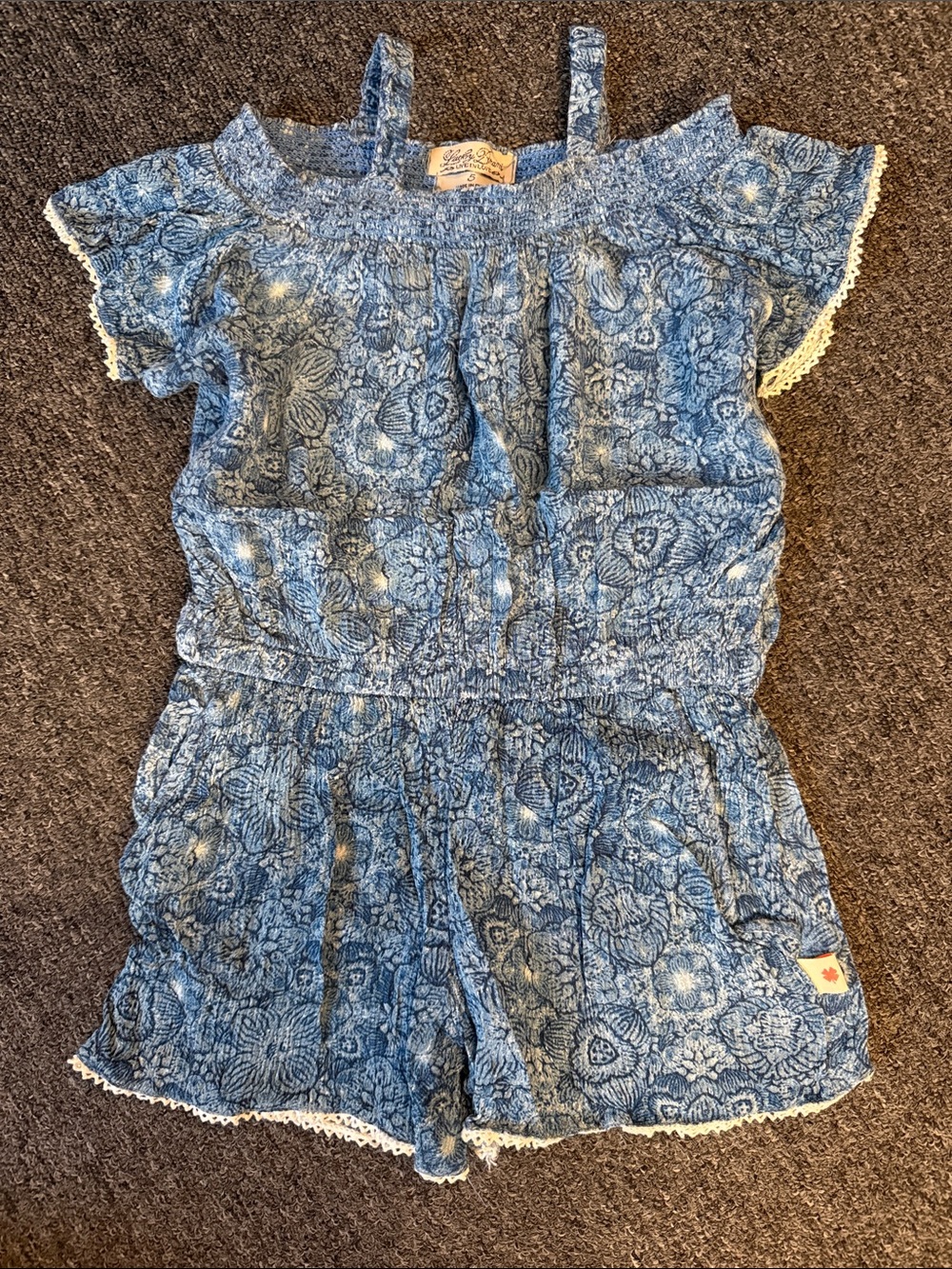 Lucky Brand Romper kids size 5